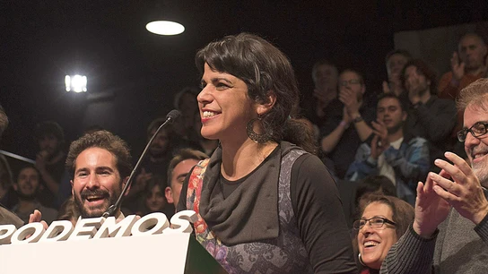 Teresa Rodríguez hace balance de los resultados obtenidos una vez terminado el escrutinio Teresa Rodríguez hace balance de los resultados obtenidos una vez terminado el escrutinio