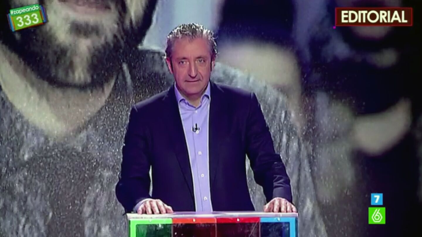 Josep Pedrerol hace una editorial en 'Zapeando'