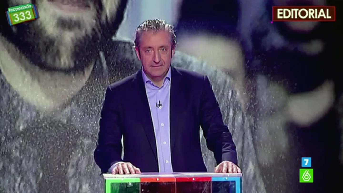 Josep Pedrerol hace una editorial en 'Zapeando' Josep Pedrerol hace una editorial en 'Zapeando'