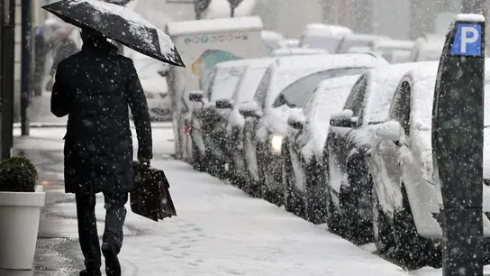 La primavera tiñe de blanco algunas zonas del norte de España a causa del temporal La primavera tiñe de blanco algunas zonas del norte de España a causa del temporal