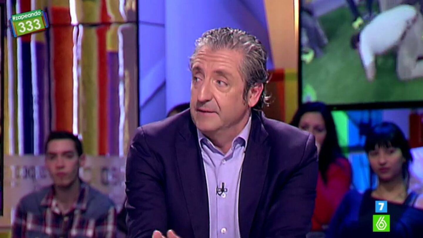 Josep Pedrerol, en 'Zapeando'