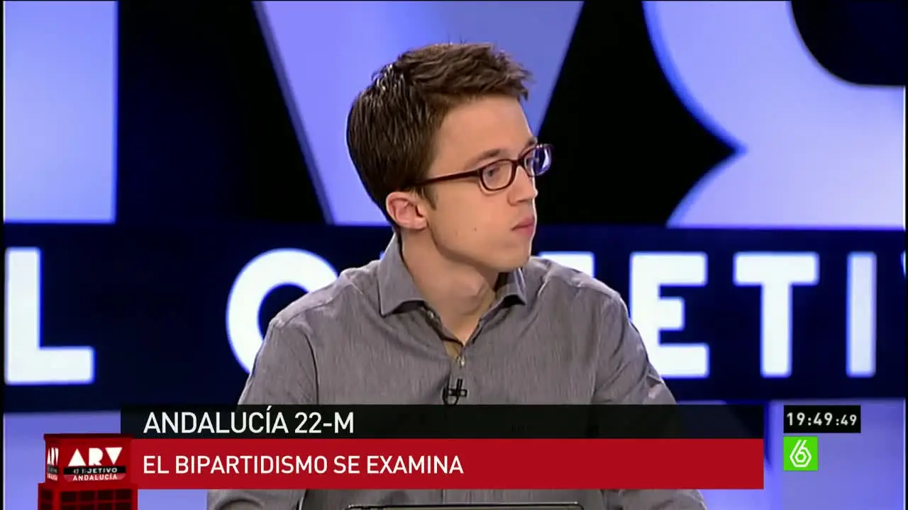 Iñigo Errejón, número dos de Podemos