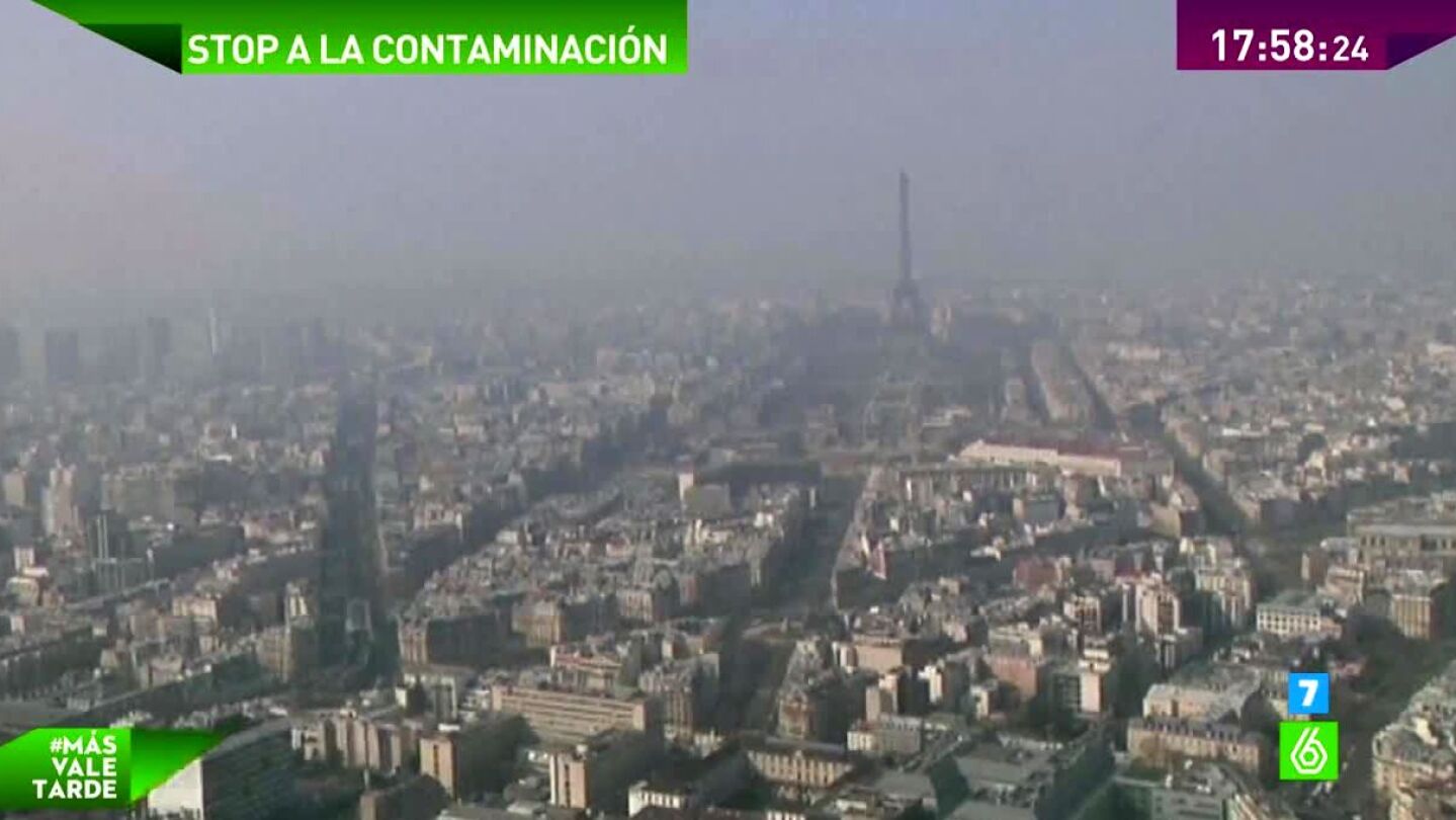 Par&iacute;s restringe la circulaci&oacute;n debido al exceso de contaminaci&oacute;n