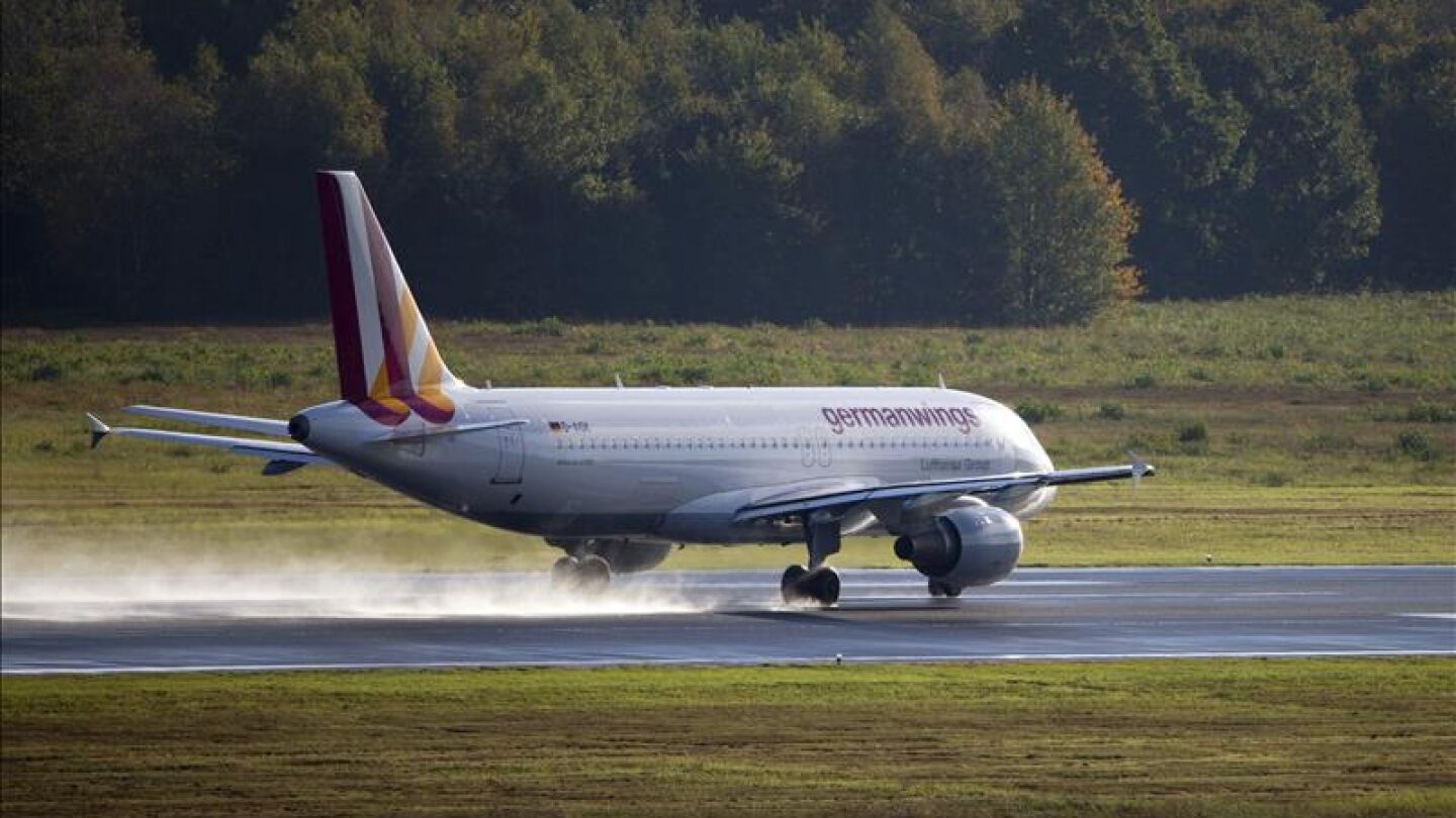 Airbus A320 de la compa&ntilde;&iacute;a Germanwings