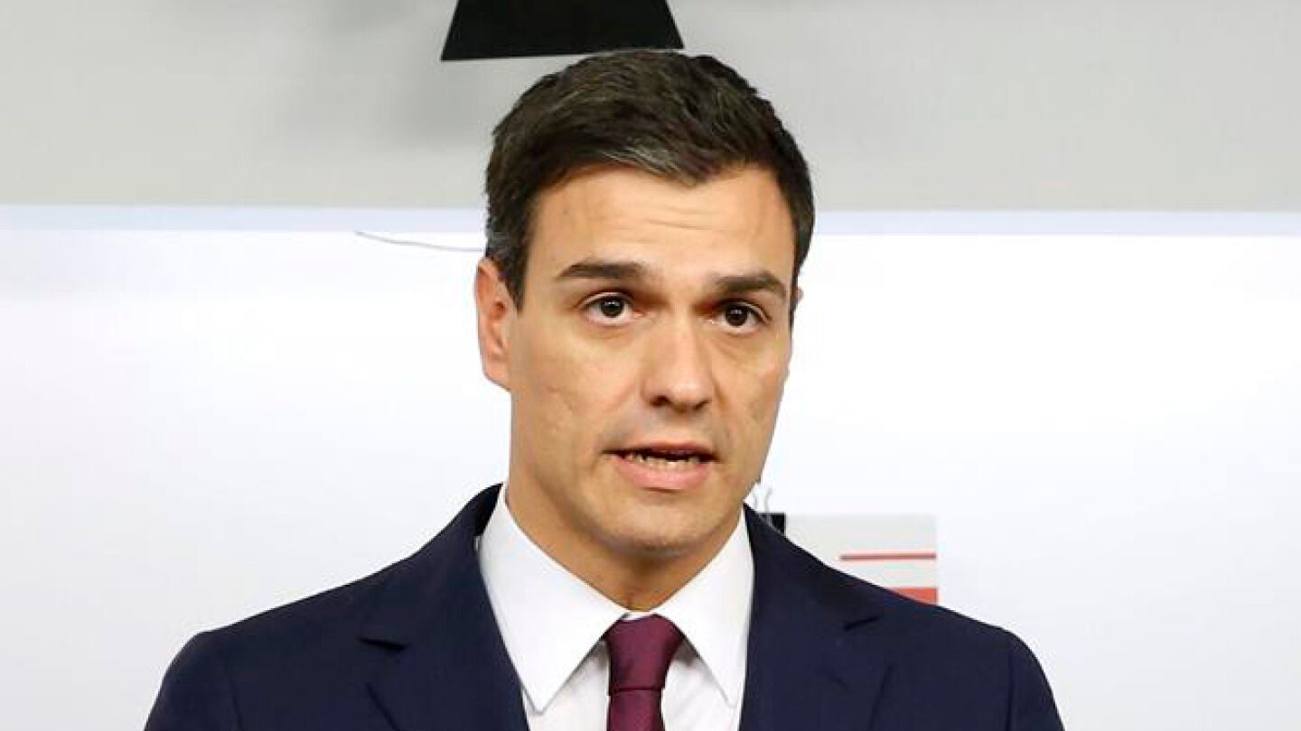 Pedro S&aacute;nchez, l&iacute;der del PSOE
