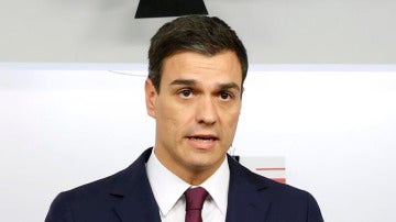 Pedro Sánchez, líder del PSOE