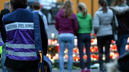 Recuerdan a las víctimas en Alemania Recuerdan a las víctimas en Alemania