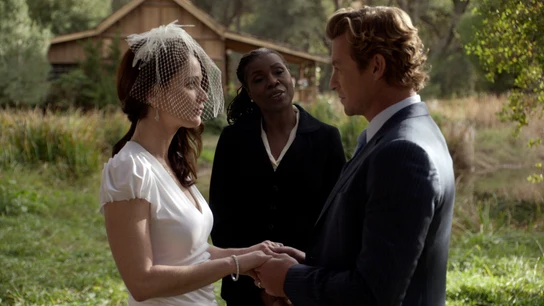 Teresa Lisbon y Patrick Jane se dan el sí quiero Teresa Lisbon y Patrick Jane se dan el sí quiero