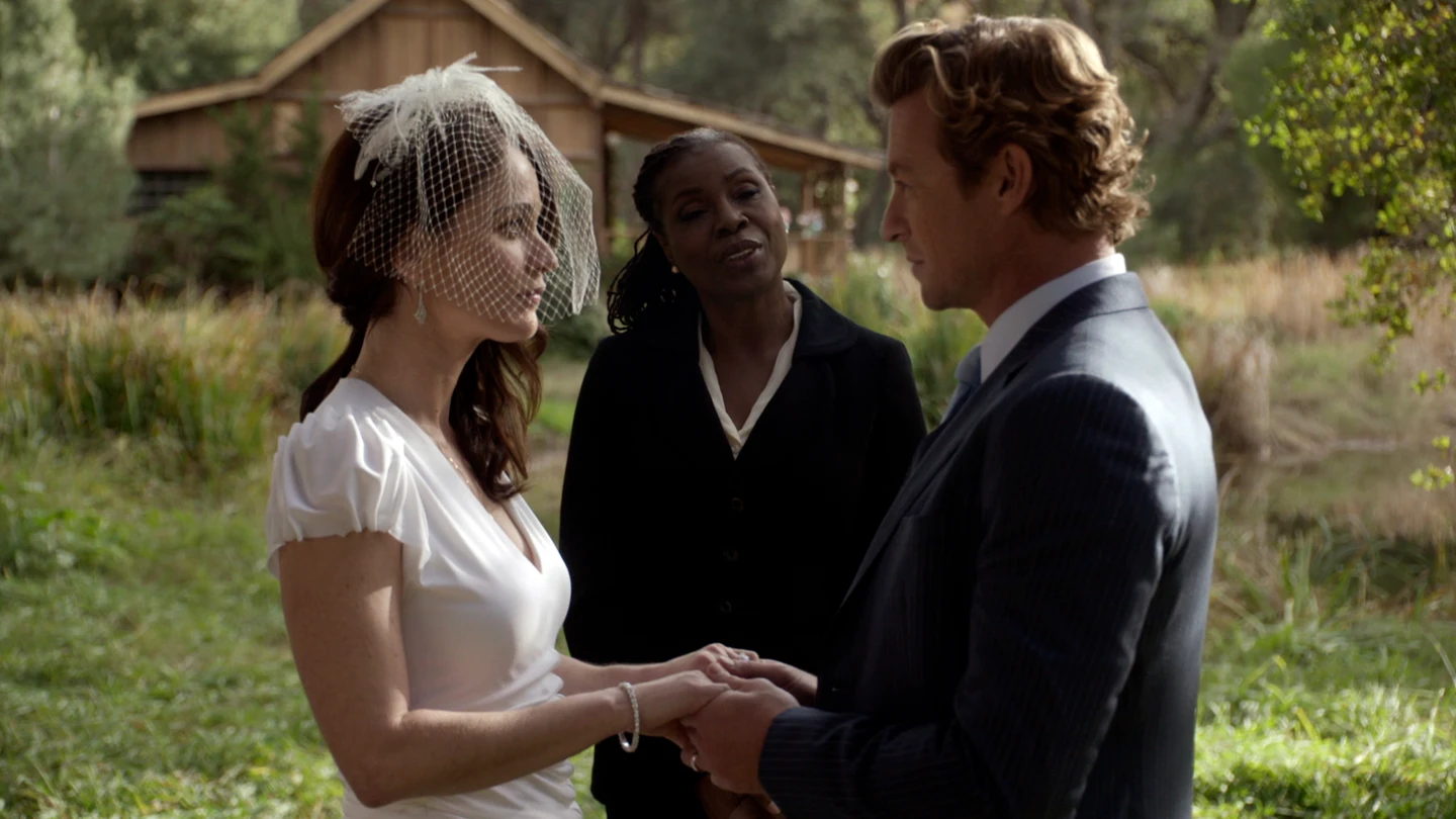 Teresa Lisbon y Patrick Jane se dan el sí quiero Teresa Lisbon y Patrick Jane se dan el sí quiero