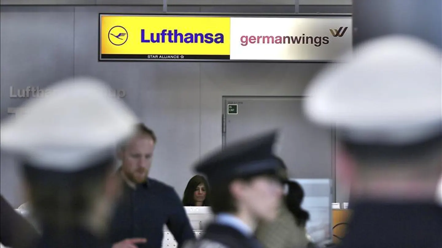 Mostrador de Lufthansa y Germanwings Mostrador de Lufthansa y Germanwings