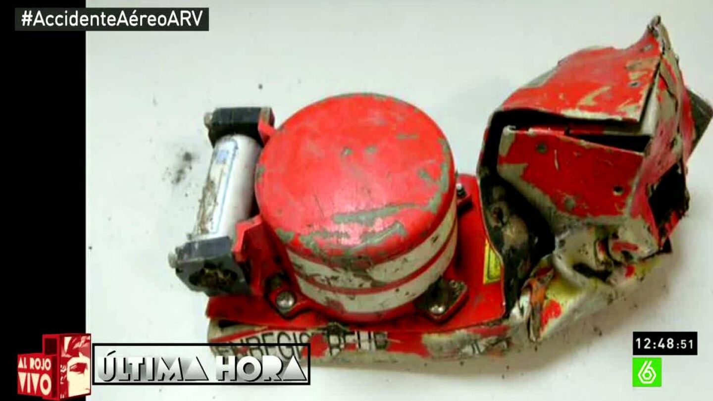 Caja negra del avi&oacute;n siniestrado en Francia