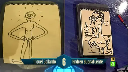 Los dibujos de Berto Romero en tanga Los dibujos de Berto Romero en tanga