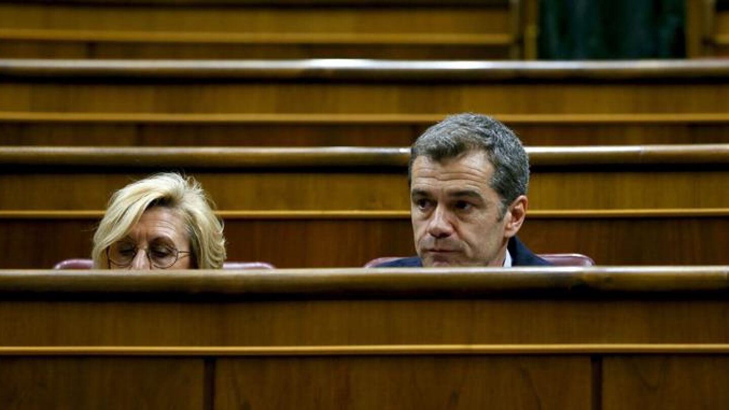  Los diputados de UPyD, Rosa D&iacute;ez y Toni Cant&oacute;