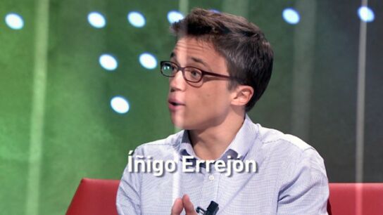 &Iacute;&ntilde;igo Errej&oacute;n, en laSexta Noche