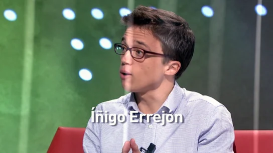 Íñigo Errejón, en laSexta Noche Íñigo Errejón, en laSexta Noche