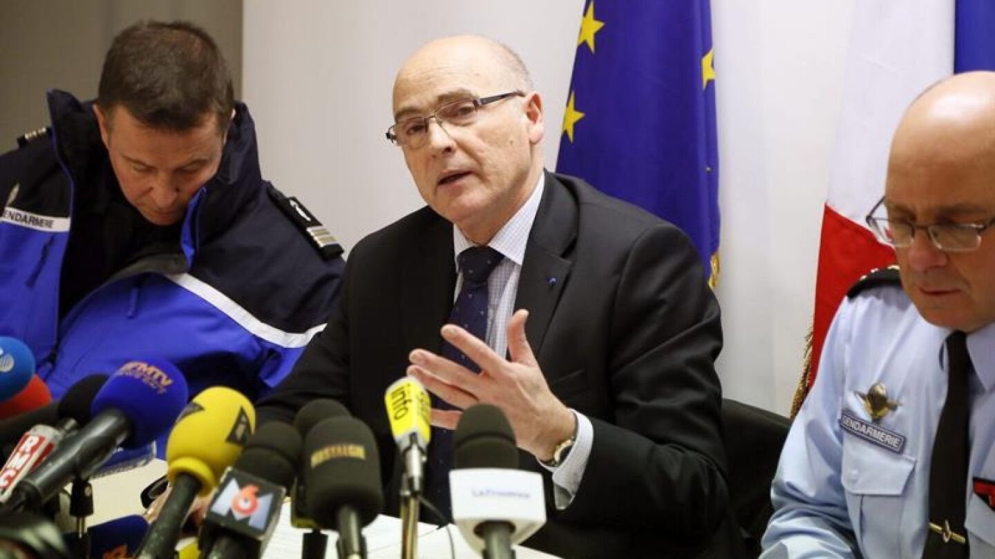 El fiscal de Marsella encargado del caso del accidente a&eacute;reo en los Alpes franceses, Brice Robin