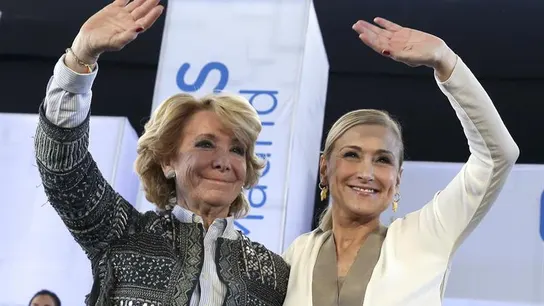 Esperanza Aguirre y Cristina Cifuentes Esperanza Aguirre y Cristina Cifuentes