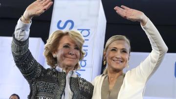 Esperanza Aguirre y Cristina Cifuentes
