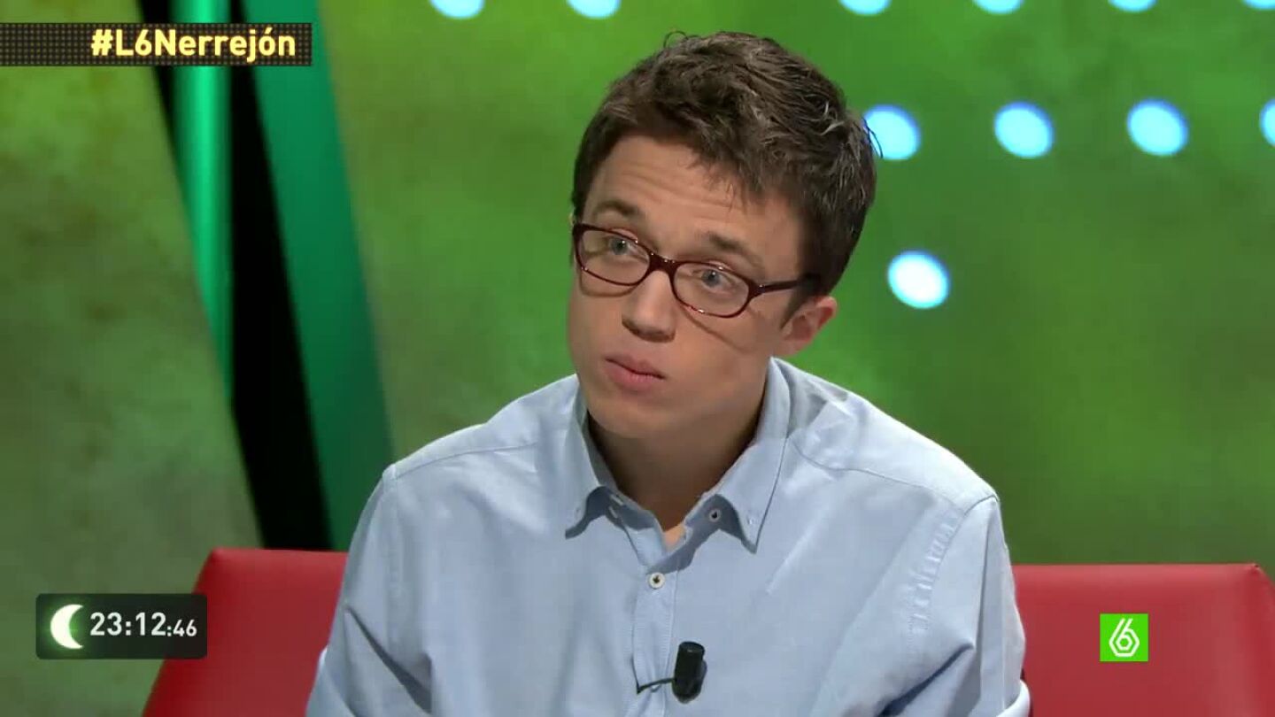 &Iacute;&ntilde;igo Errej&oacute;n, en 'laSexta Noche'