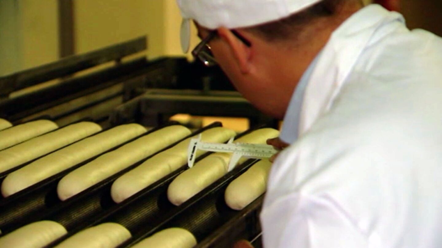 F&aacute;brica de pan congelado