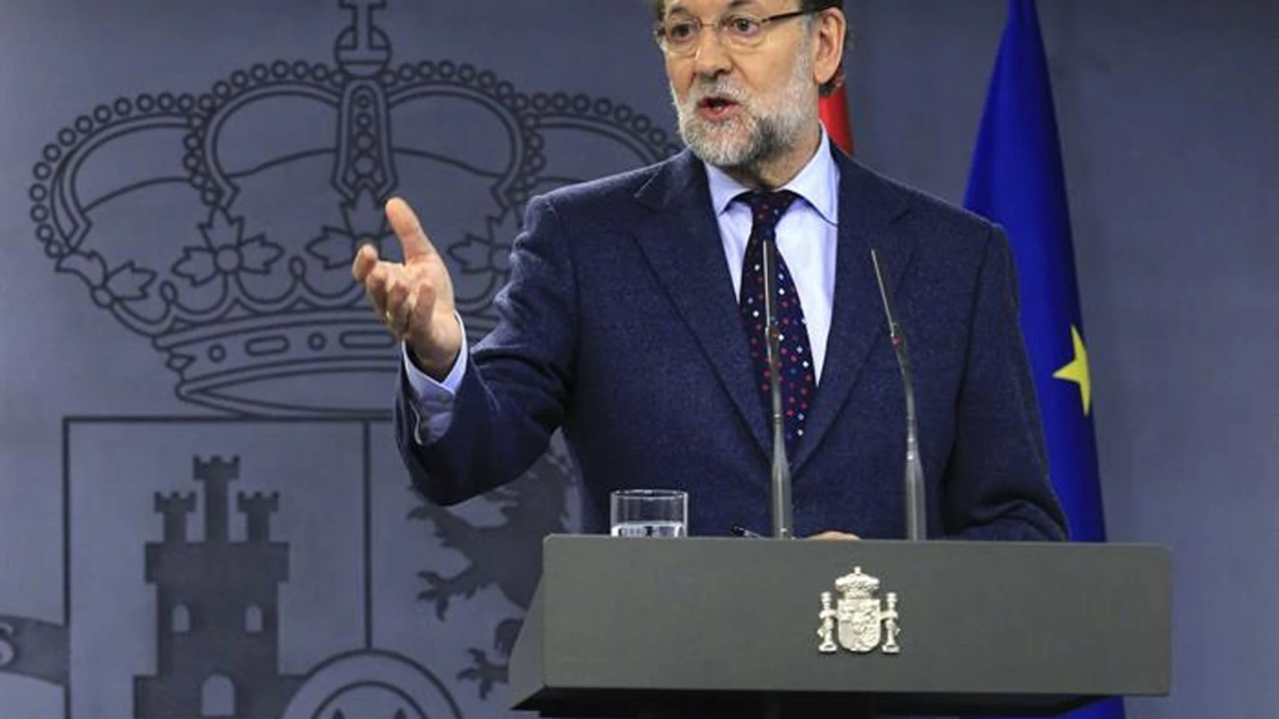 El presidente del Gobierno, Mariano Rajoy