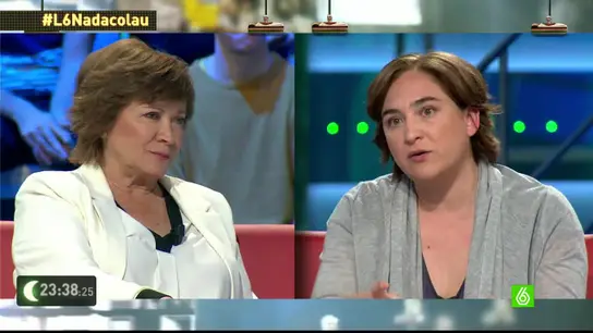 Ada Colau: "Como alcaldesa, no voy a dar motivos para que se me hagan escraches" Ada Colau: "Como alcaldesa, no voy a dar motivos para que se me hagan escraches"