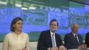 Mariano Rajoy, en la Junta Directiva Nacional del PP