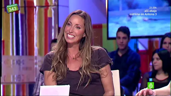 Gemma Mengual acude a 'Zapeando' para despedirse antes de su expedición al ártico Gemma Mengual acude a 'Zapeando' para despedirse antes de su expedición al ártico
