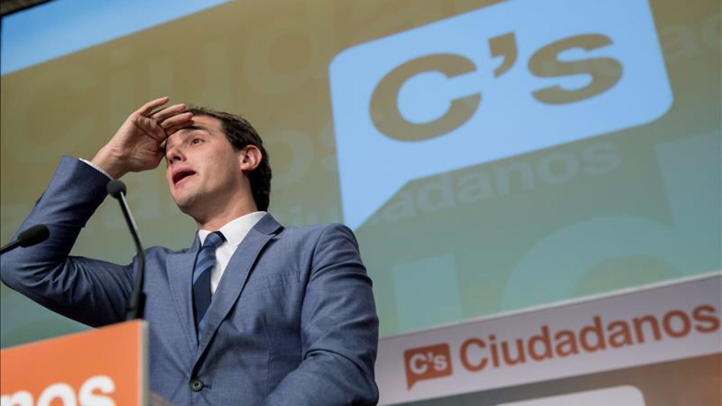 Albert Rivera, l&iacute;der de Ciudadanos
