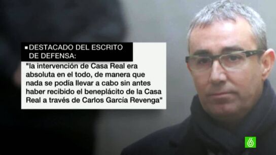 Grafismo del escrito de defensa de Torres