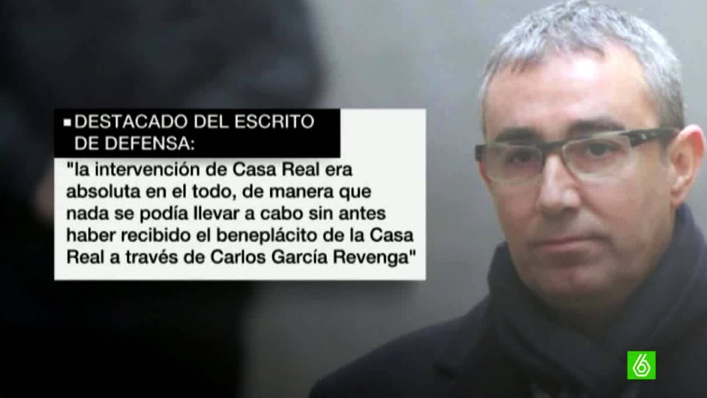 Grafismo del escrito de defensa de Torres