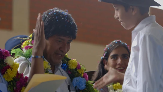 Evo Morales, en Salvados Evo Morales, en Salvados