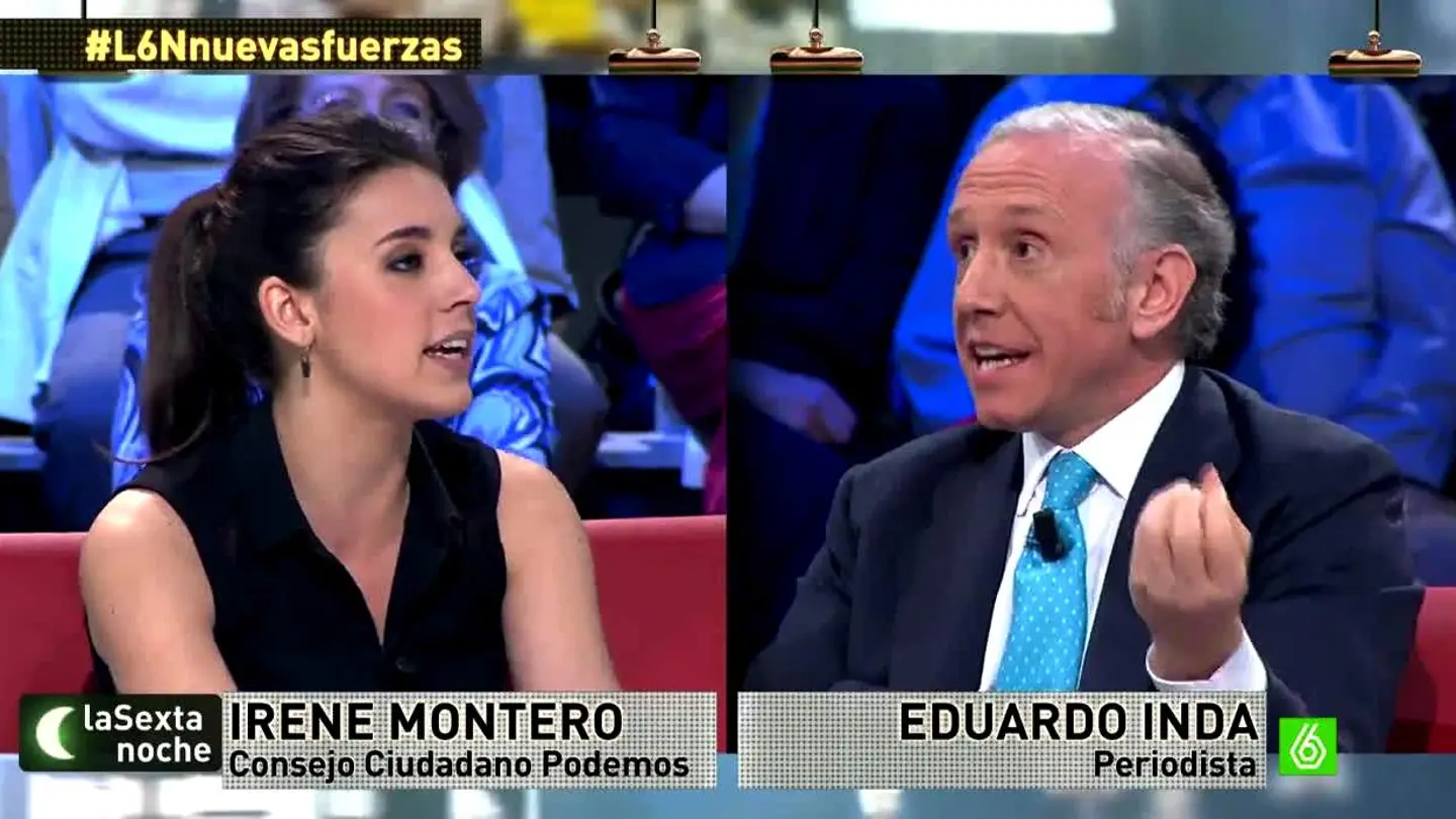 Irene Montero e Inda Irene Montero e Inda
