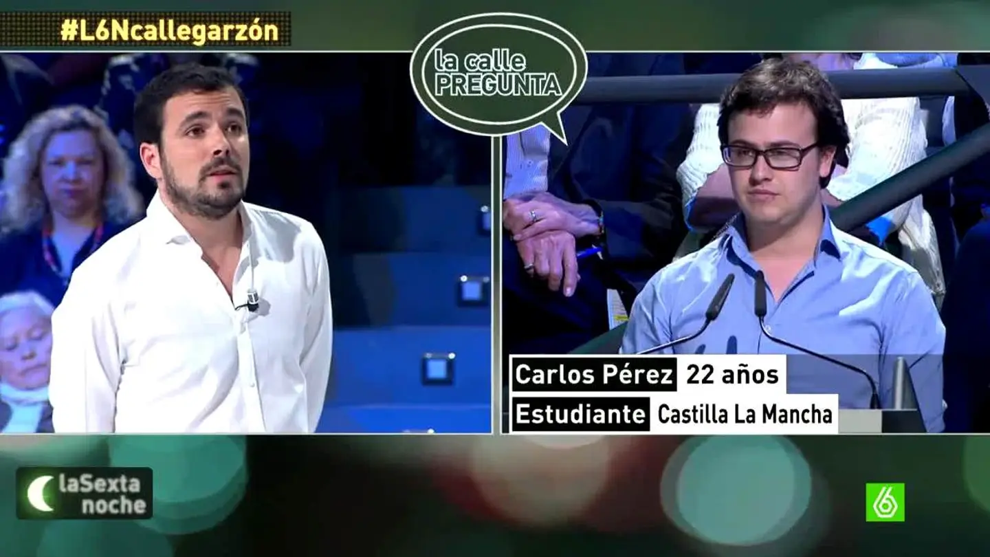 Alberto Garzón sobre Podemos Alberto Garzón sobre Podemos