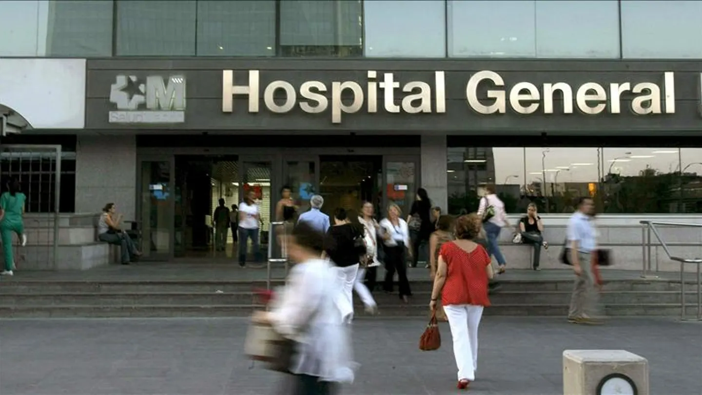 Vista del hospital de La Paz, en Madrid. Vista del hospital de La Paz, en Madrid.