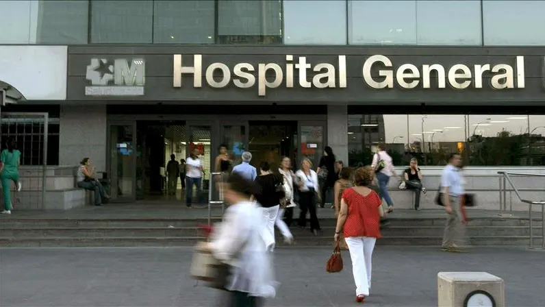 Vista del hospital de La Paz, en Madrid.