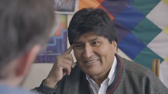 Evo Morales en 'Salvados' Evo Morales en 'Salvados'