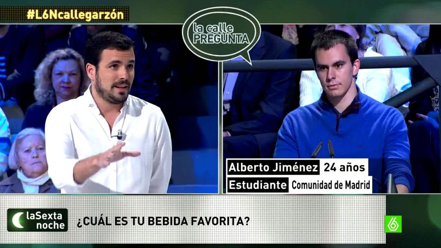 Alberto Garz&oacute;n habla sobre su bebida