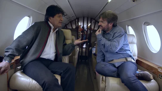 Jordi Évole viaja con Evo Morales Jordi Évole viaja con Evo Morales