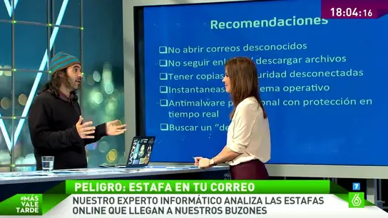 Chema Alonso habla con Mamen Mendizábal Chema Alonso habla con Mamen Mendizábal