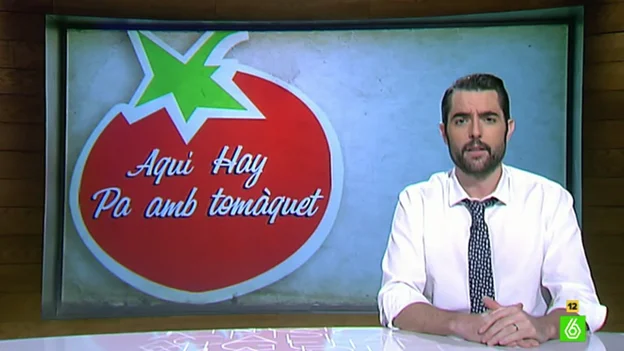 Dani Mateo, en ‘Aquí hay Pa amb tomàquet’