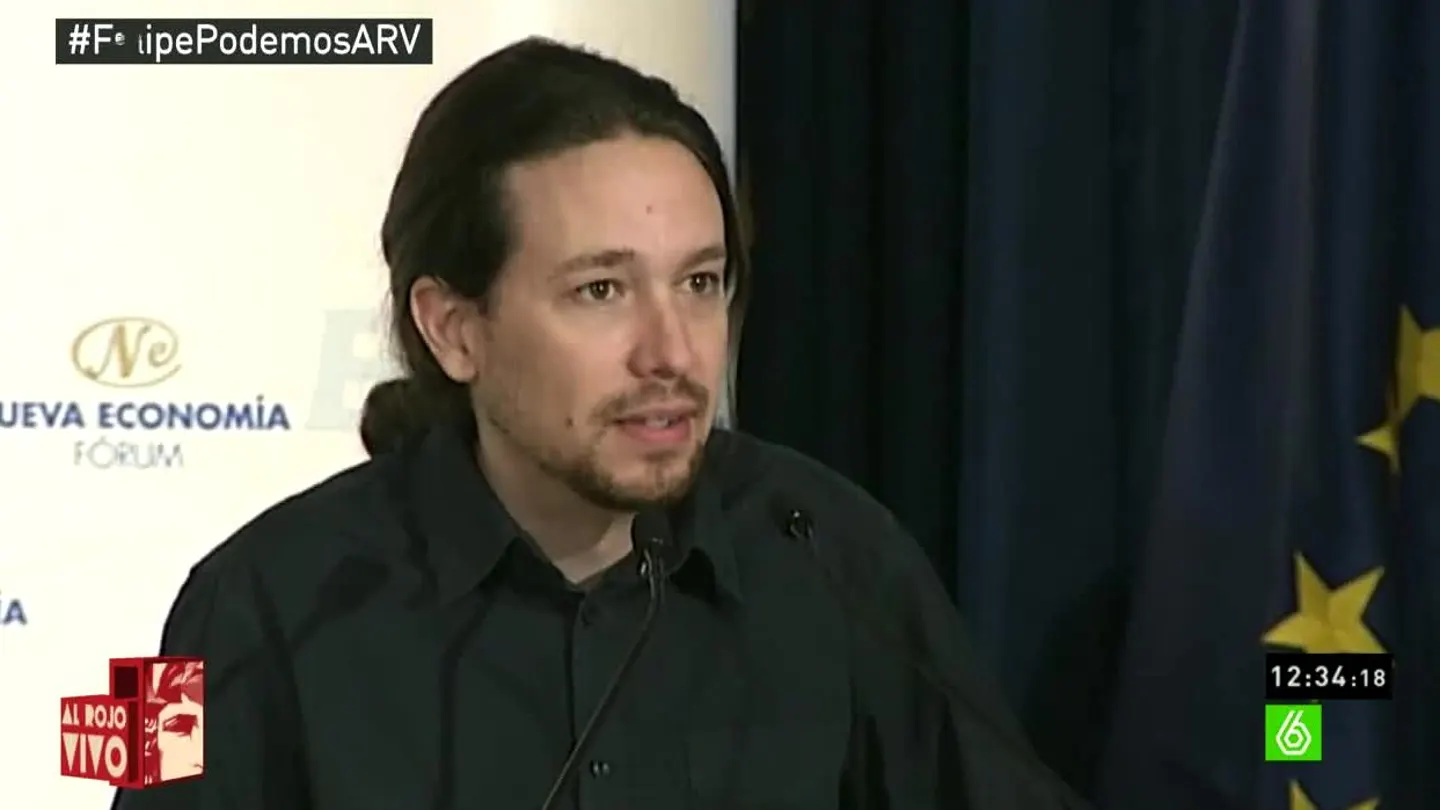Pablo Iglesias habla ante los medios Pablo Iglesias habla ante los medios