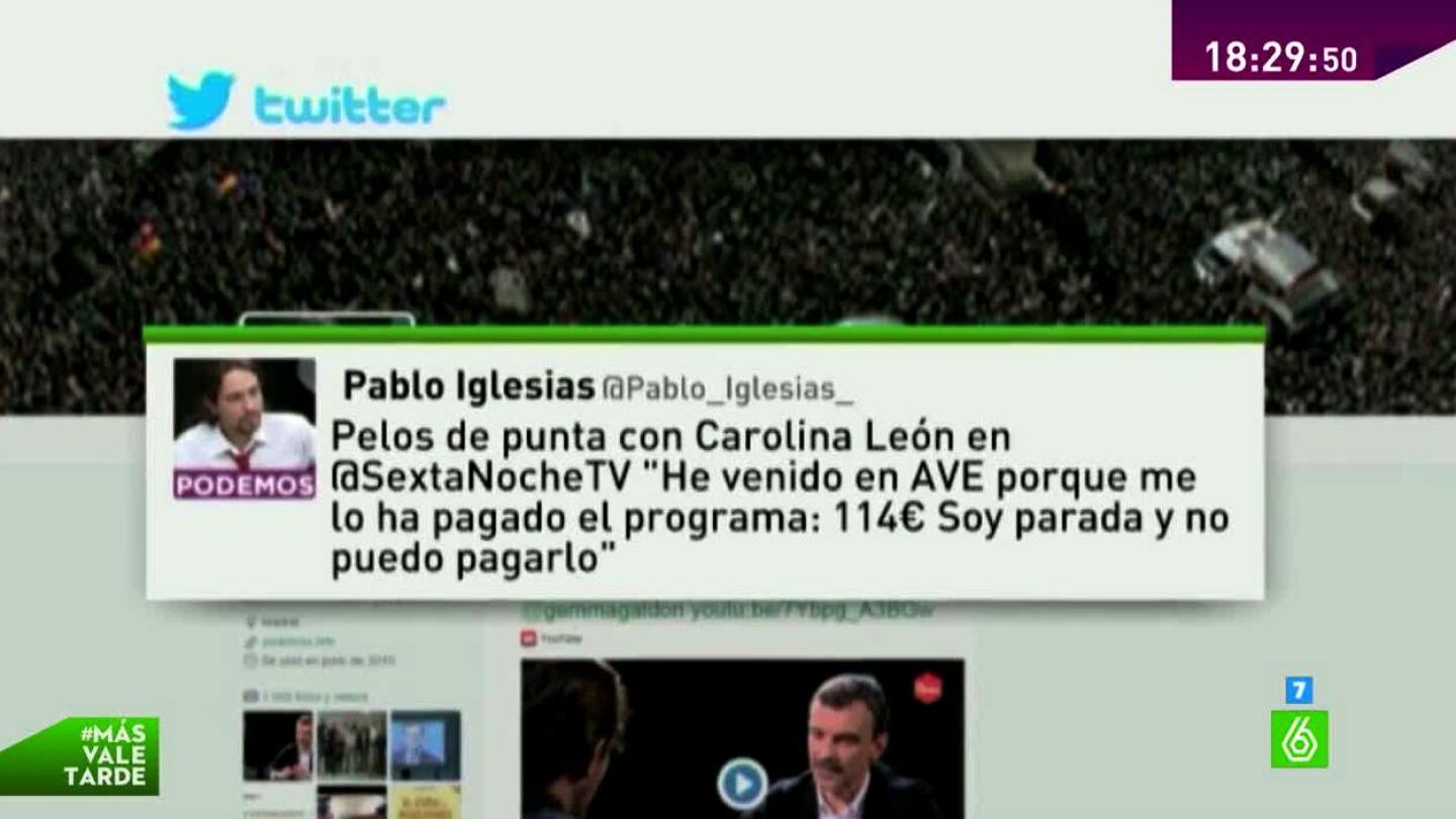 Pablo Iglesias sobre el AVE