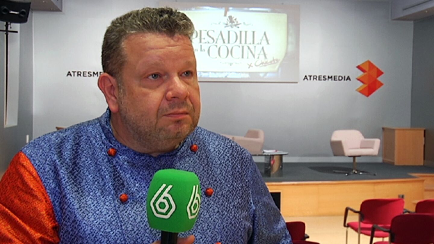 Entrevista a Alberto Chicote por la cuarta temporada de 'Pesadilla en la cocina'
