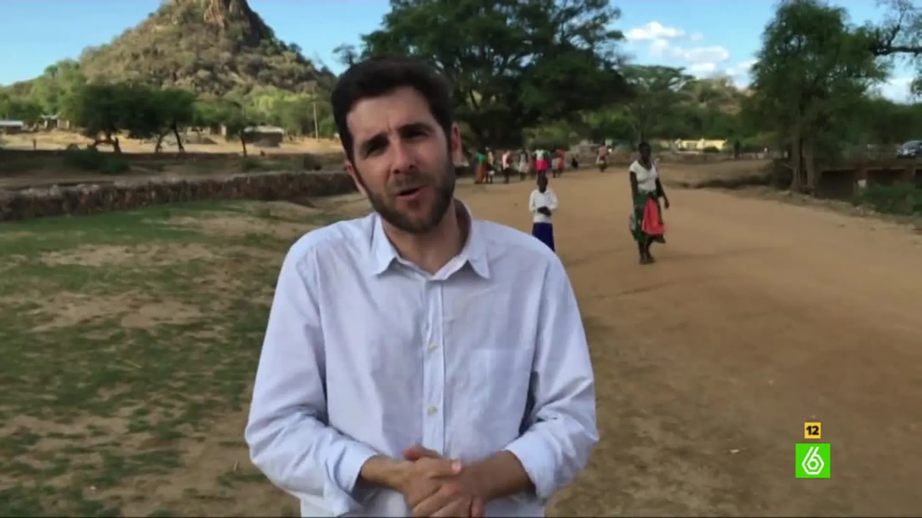 Gonzo visita los proyectos de 'Acción contra el Hambre' en Kenia