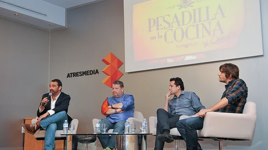Rueda de prensa de 'Pesadilla en la cocina' Rueda de prensa de 'Pesadilla en la cocina'