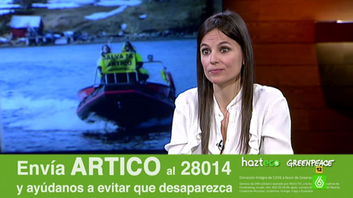Elena Anaya visita El Intermedio