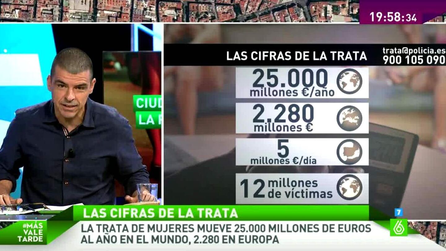 Manuel Marlasca da las cifras sobre la prostituci&oacute;n
