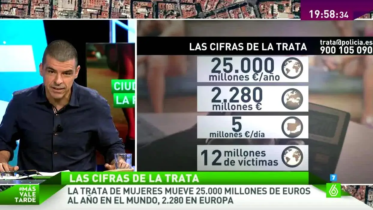 Manuel Marlasca da las cifras sobre la prostitución