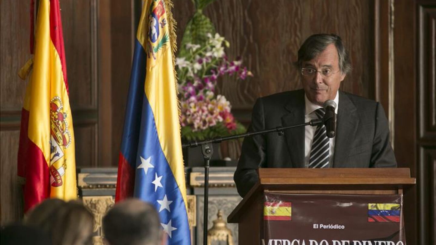 El embajador de Espa&ntilde;a en Venezuela, Antonio P&eacute;rez Hern&aacute;ndez